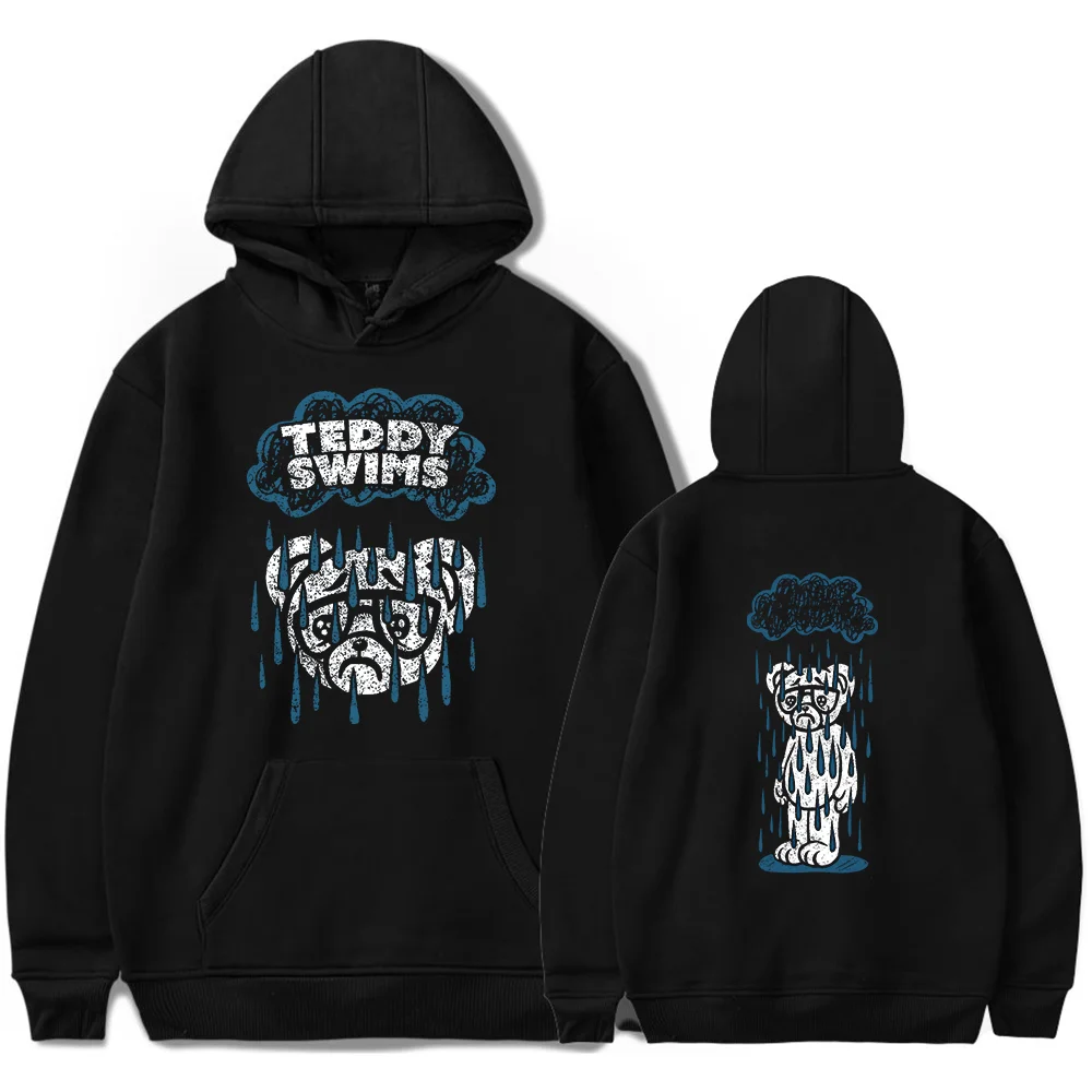 

Худи Teddy Swims Merch Rainy Day Teddy, толстовка с капюшоном для мужчин и женщин, модная зимняя толстовка с длинными рукавами, пуловер, топ