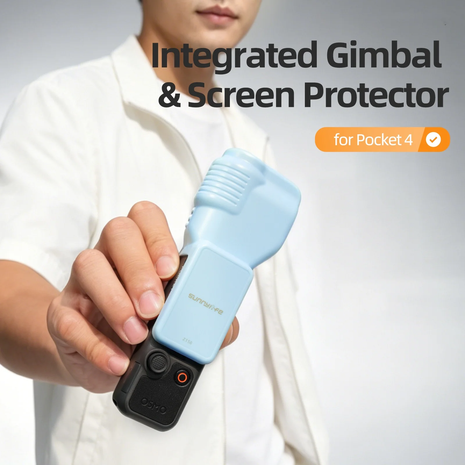 

For DJI Pocket 4 Shockproof Anti‑Scratch Protective Cover Lens Screen Protector Accessories