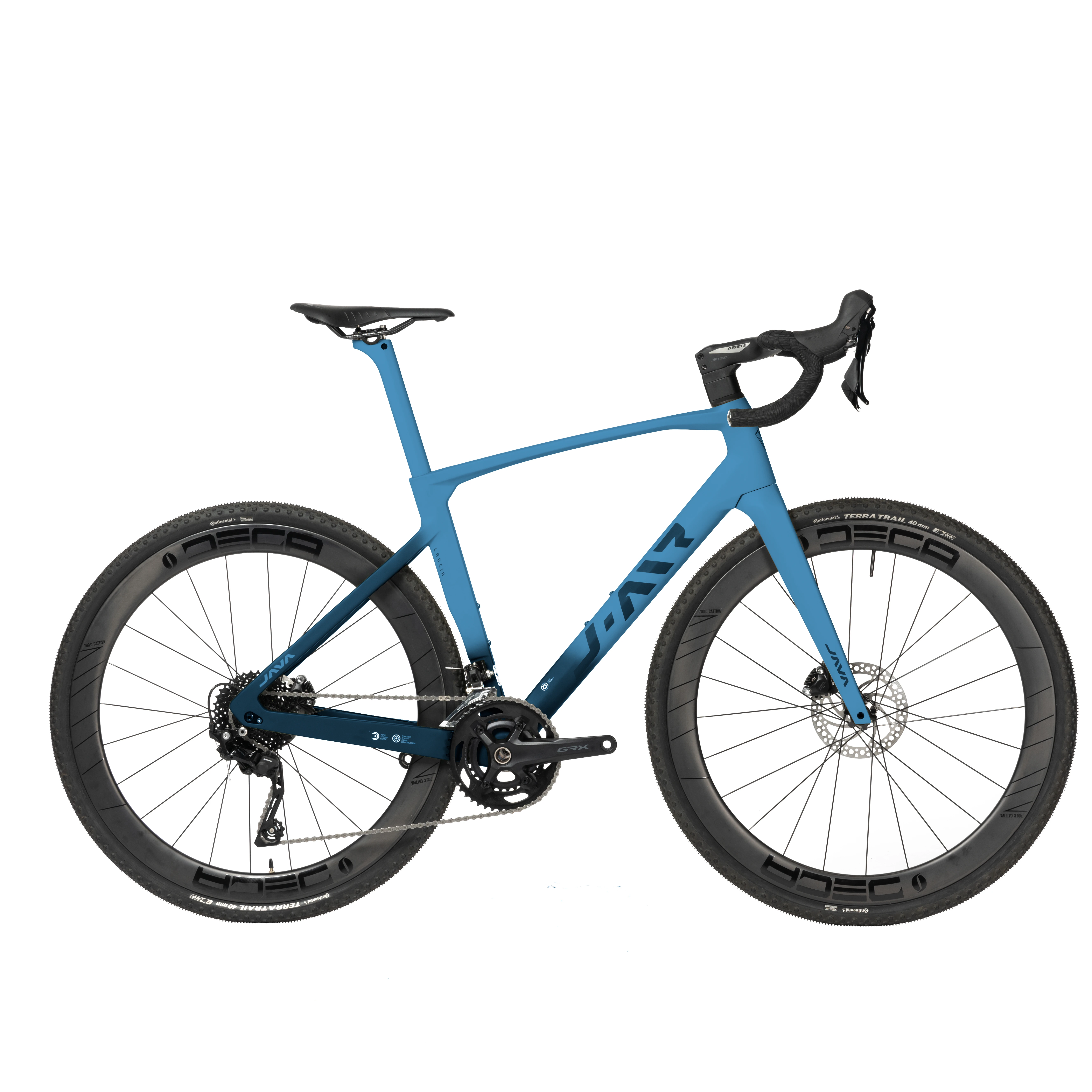 JAVA J-AIR LANCIA Bici da ghiaia in fibra di carbonio 700C 24 velocità SRAM Freno a disco Telaio in carbonio