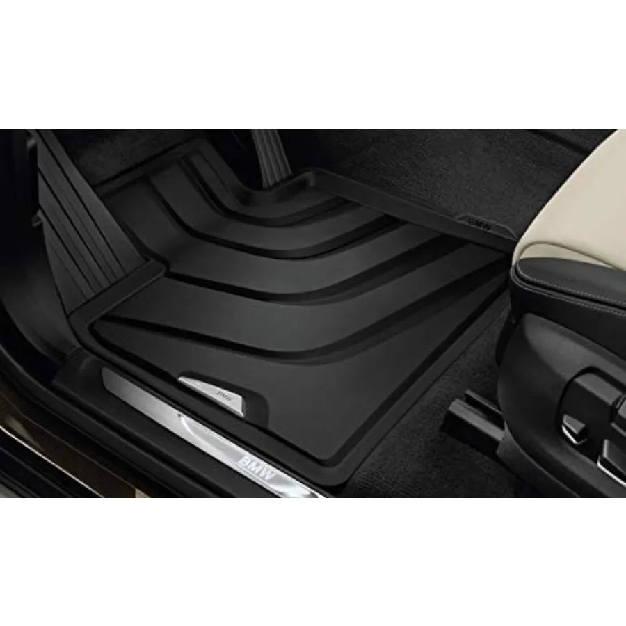 

Всепогодные коврики для F25 X3 и F26 X4, комплект из 2 передних ковриков, черные, прочные, водонепроницаемые, нескользящие, с усиленными краями