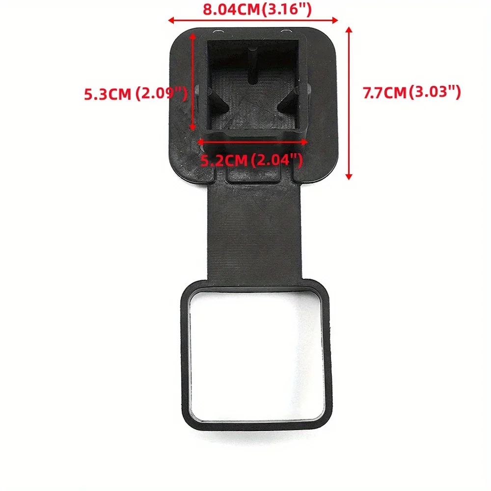 Dustproof American Flag Trailer Hook Rubber Cover: Provides Durable Rubber Protection for Motorhomes, SUVs, and Sedans