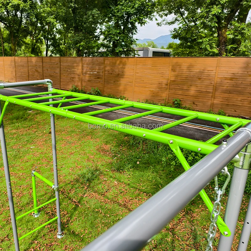 Zoshine الأطفال القرد بار معدا - مراجعة Kids Outdoor Treehouse وسعره