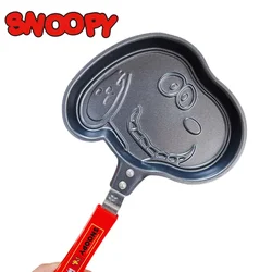 Snoopy Muffin Frying Pot Pan Thickened Omelet Pan Non-Stick Egg Pancake Steak Pan Cooking Egg Ham Pans Breakfast Maker Cookware