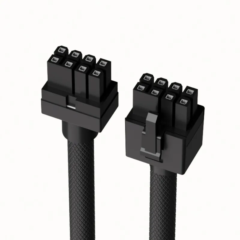For Straight Head,GraphicsCard 8pin One-line Connected ModuleCable Power SupplyCable,SuperSoft Embossed Line Out of The Module