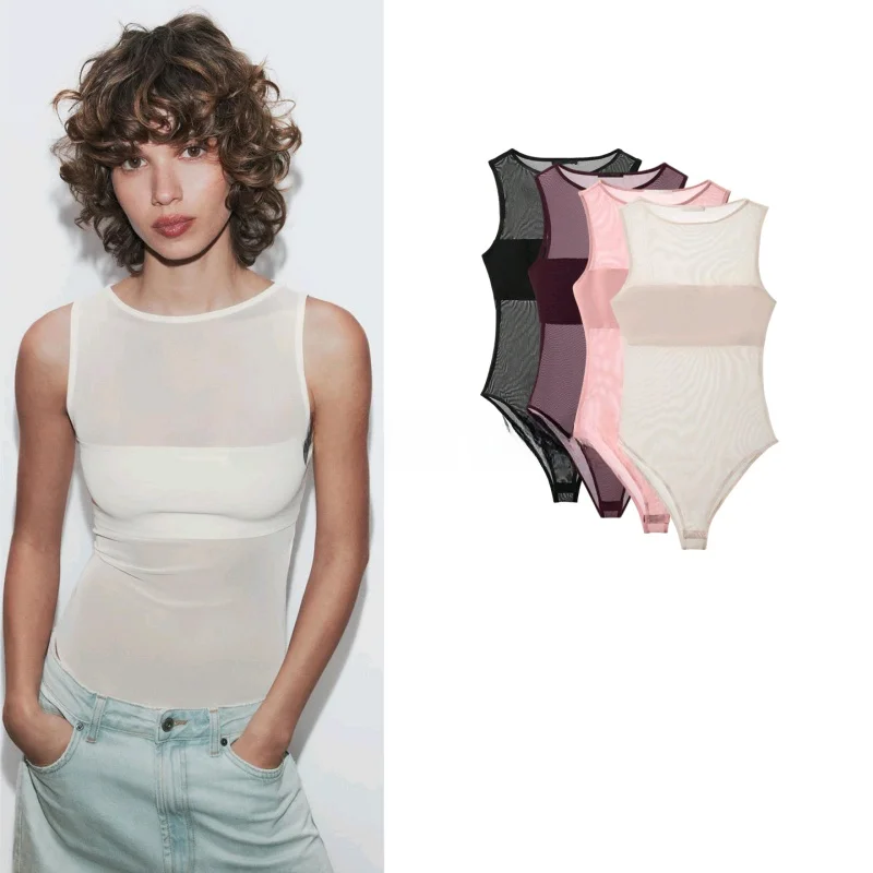 

Весенний новый женский сексуальный уличный стильный комбинезон с высокой талией, без рукавов, с круглым вырезом, из полиэфирного волокна, с короткими штанинами.