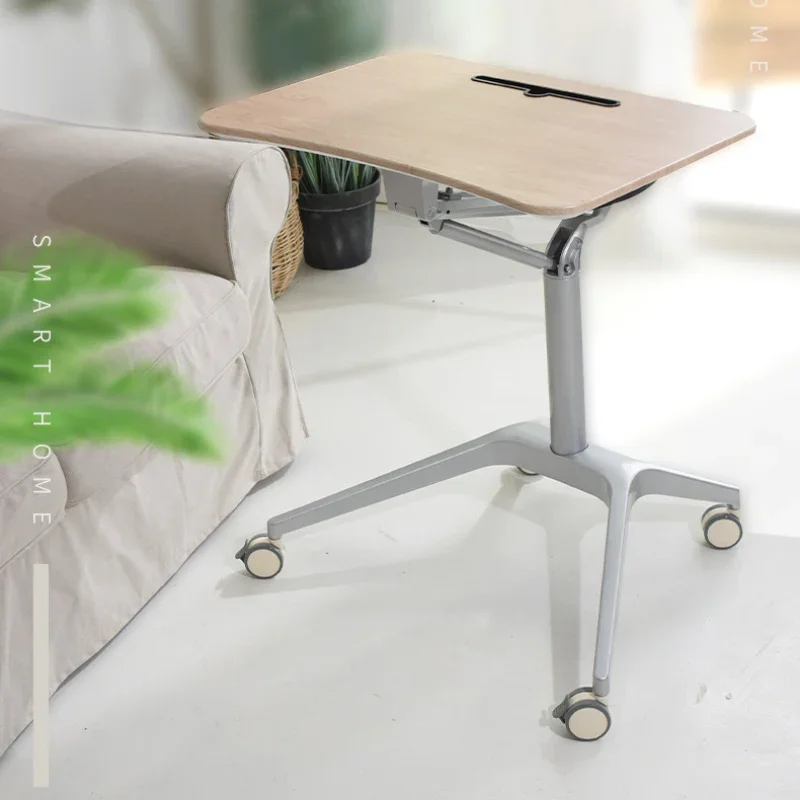 Lifting Desk 77.5mm-107cm Sitting/Standing Laptop Desk Mobile Pallet With Mobile Wheels Lectern Desk