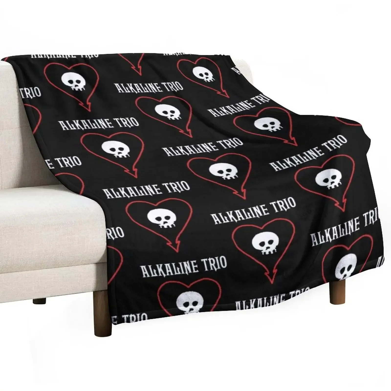 

ALKALINE TRIO Throw Blanket Sofas For Baby Tourist bed plaid Blankets