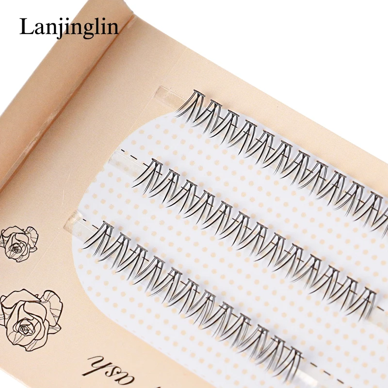 New Individual Lashes Lower Eyelashes 4/5/6mm Natural Lower Under Eyelash Easy Grafting Makeup False Eyelashes Extension Tools