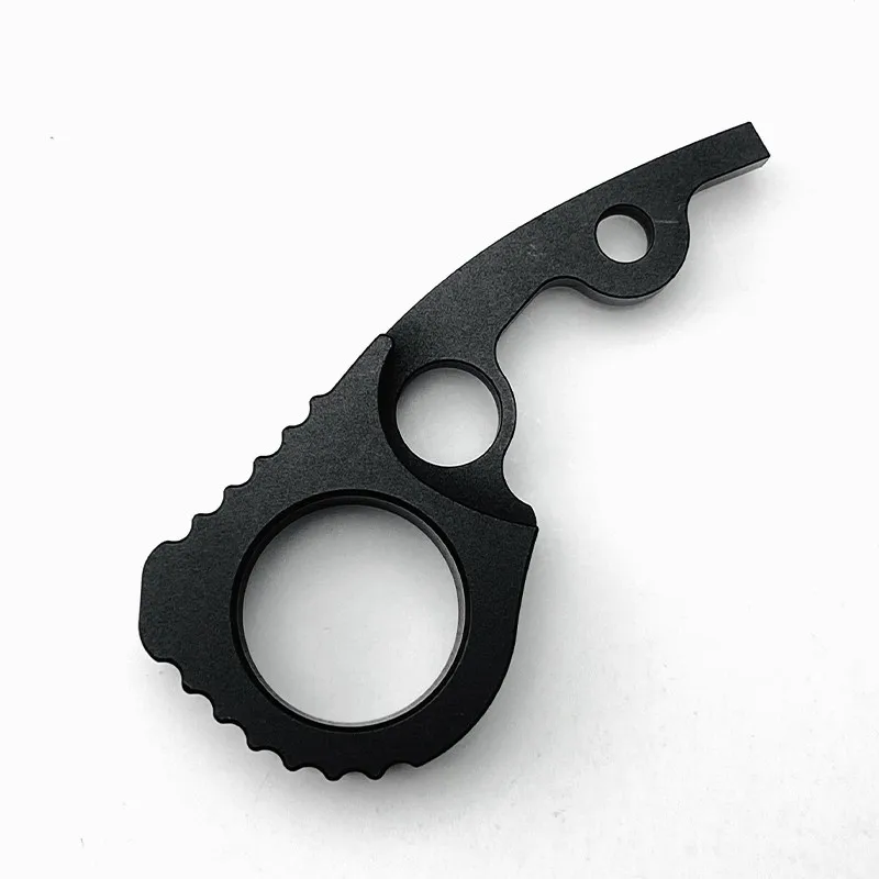 Black Aluminium Quick Opening Hook, Signet Ring para Para3 C223, Handle faca, peças modificadas, Para2 C81, 1 Pc