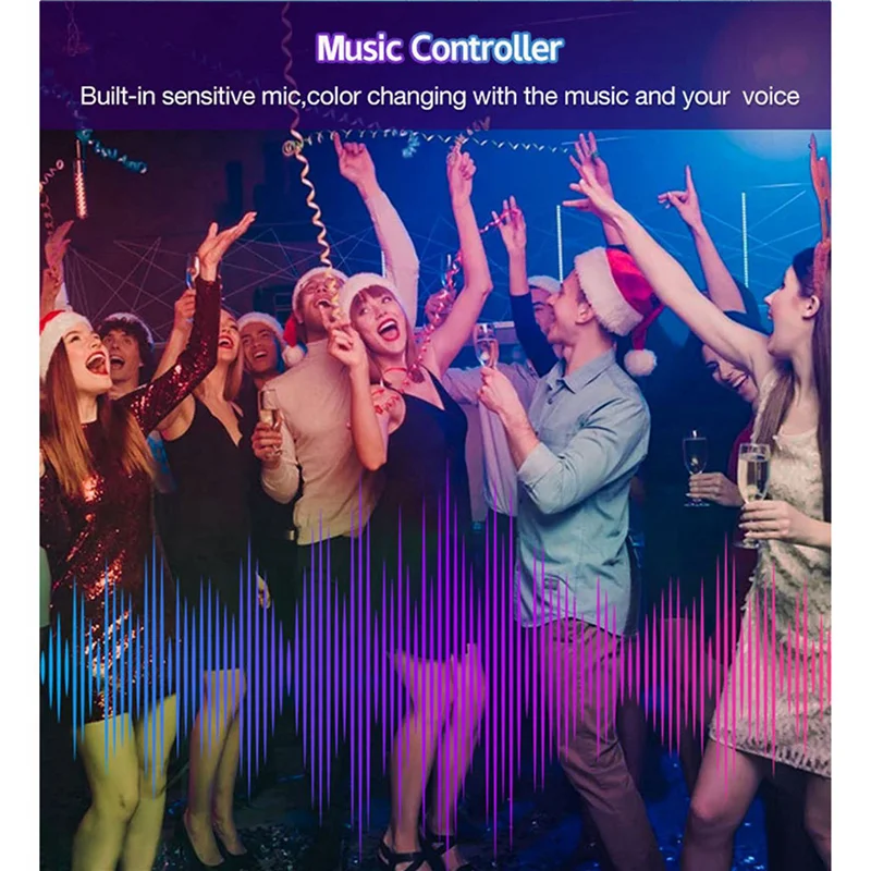 ABGR-4X Tuya Wifi RGB تحكم لشريط LED ضوء 3528 2835 5050 RGB تحكم مع 24 مفاتيح التحكم عن بعد