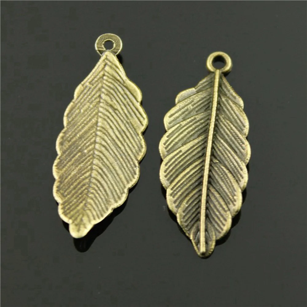 Romantic Leaf Charms Pendant Couple Jewellery Wholesale Clearance Sale Items