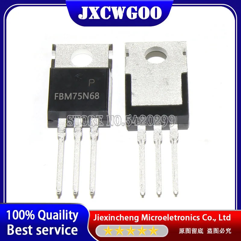 FBM75N68 FBM75N68P TO220 68V 80A MOSFET New original (10PCS-100PCS/LOT) Electronic Components Chipset