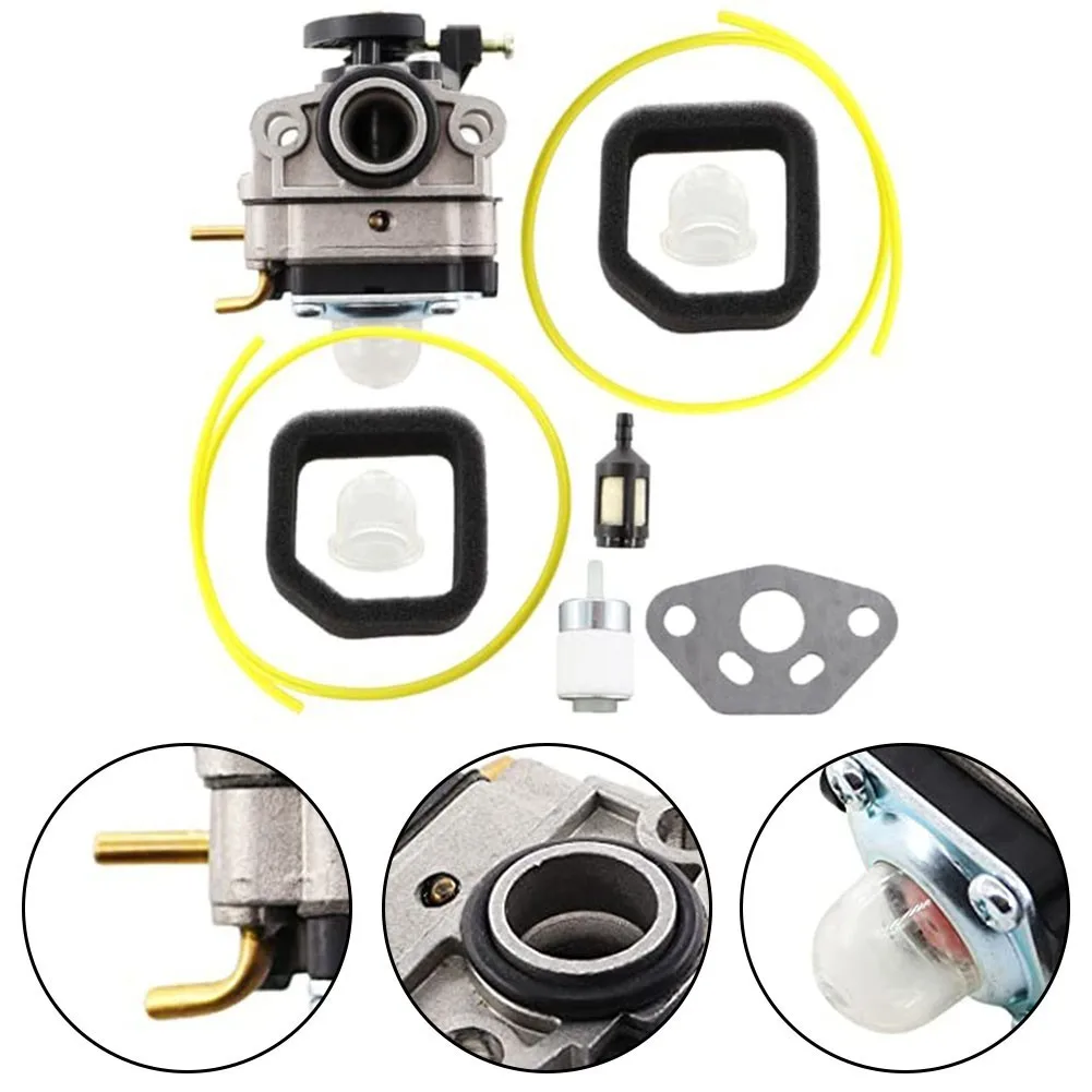 Carburetor Assembly For Black Max BM25PHVNM 25cc 2 Cycle Gas Trimmer Replacement