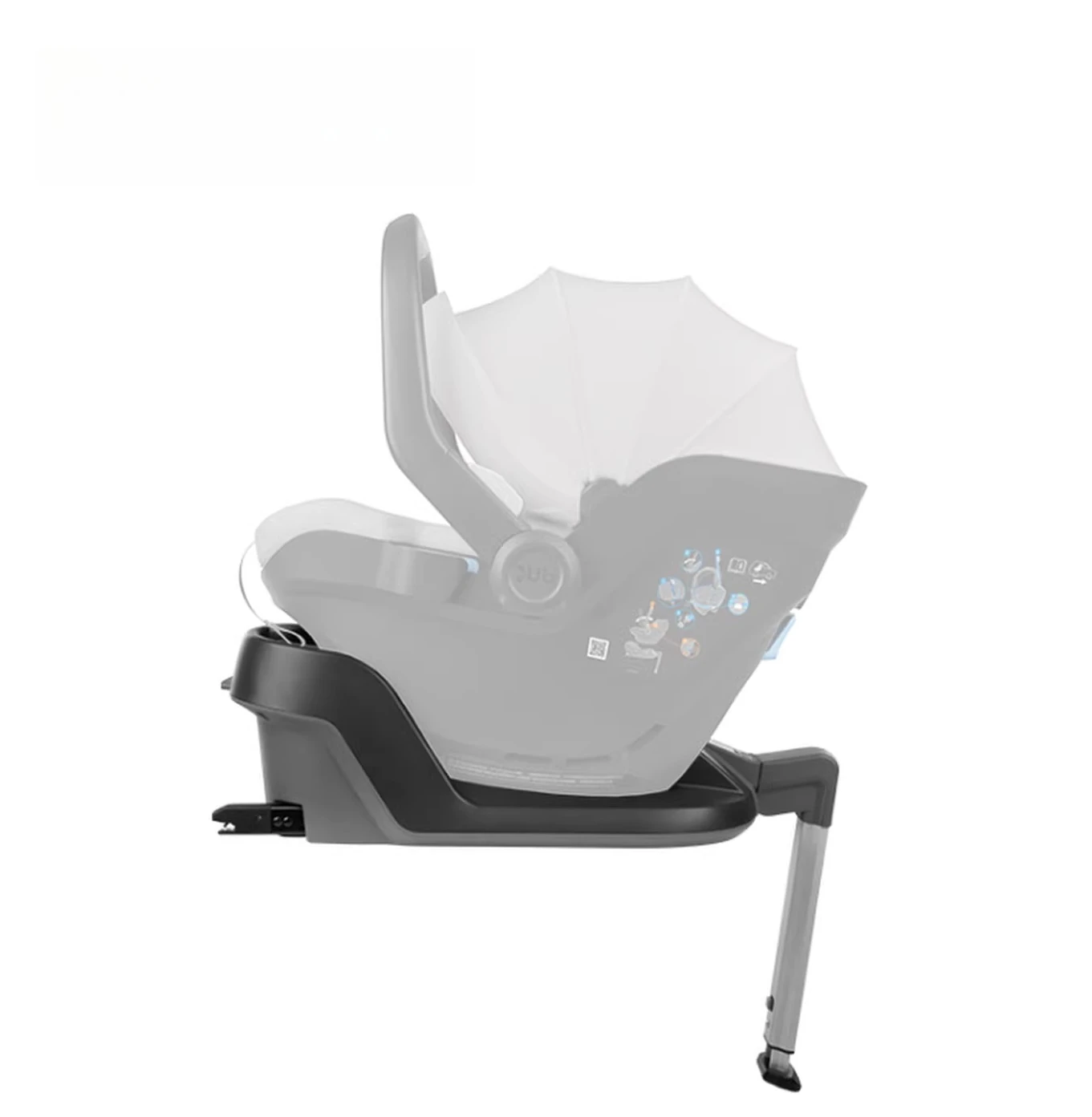 MESA I Size Newborn Baby Basket Car Connection Base