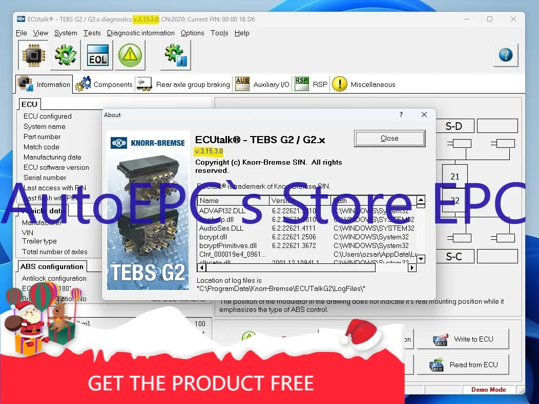 

AutoEPC для диагностики Knorr Bremse 2.6.7.3 [07.2025]+Активатор