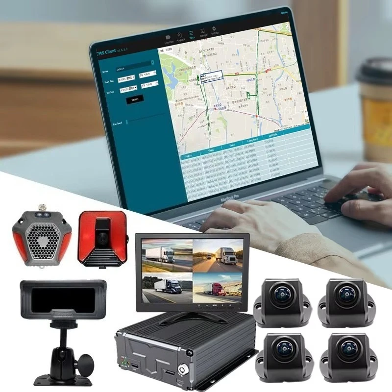 DSM Collision Warning Alert System Drowsiness Detection Monitoring for Safe Driving