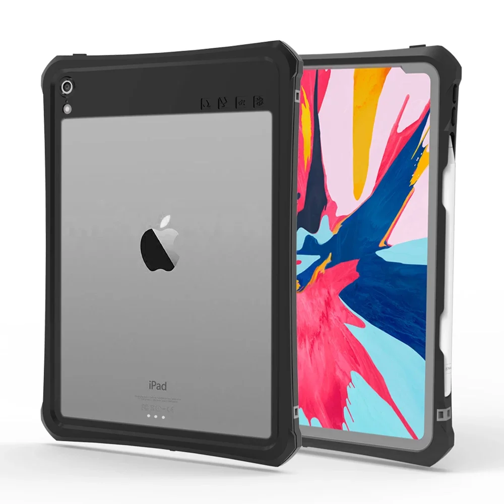 Hot Outdoor Sports Case Redpepper for Apple IPad Pro 11 2022 3m Hard for IPad Pro 12.9 2022 IP68 Waterproof Swim Run Cover