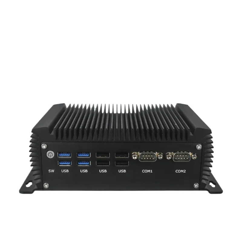 Fanless Industrial Control Computer I5-4278U Dual Network Dual Serial Port Fully Enclosed Dust-proof Small Industrial Control