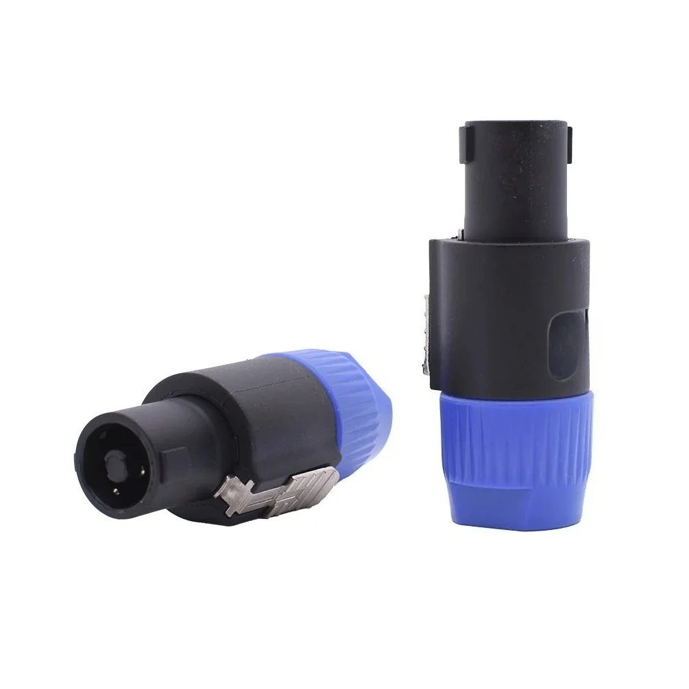 20PCS 4‑Pole NL4FC Male to 6.5mm 1/4