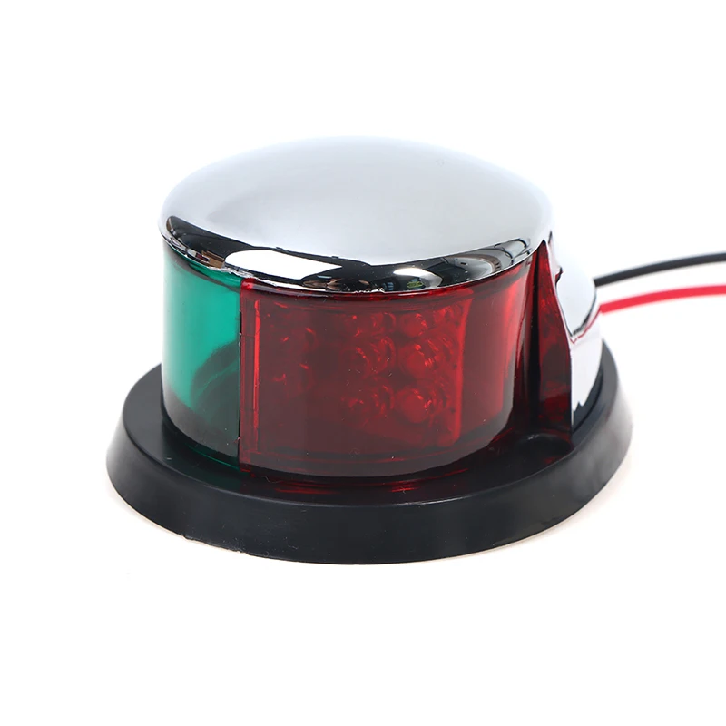 1PC Boat Lights Red Green 12V LED Bow Navigation Light Sailing Signal Light Red Green Light For Marine Boat Yacht Warning Light