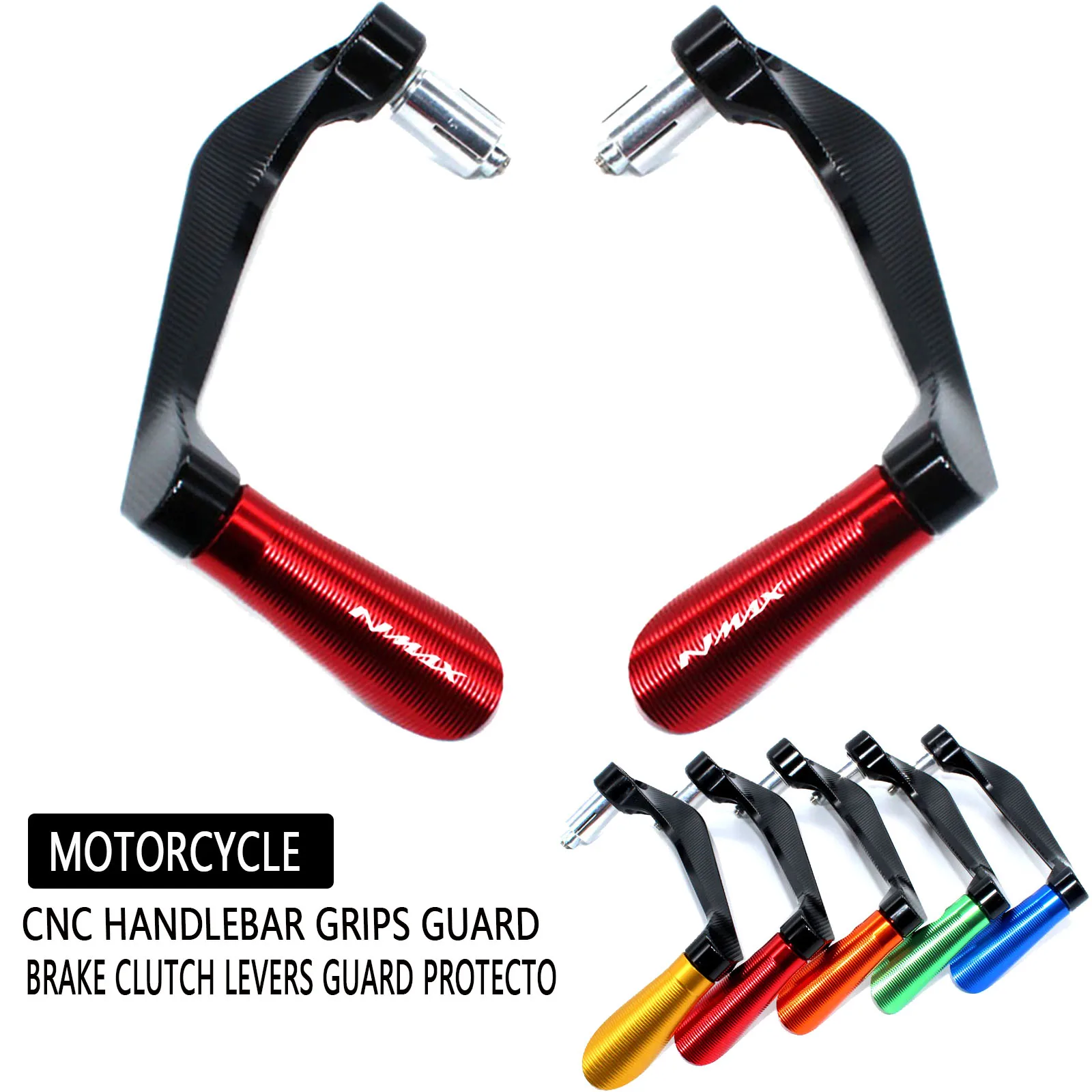 

Мотоциклетные 7/8 ''22 мм универсальные ручки на руль с ЧПУ, рычаги тормозной муфты, защита, подходит для NMAX N-MAX 155 125 NMAX 155