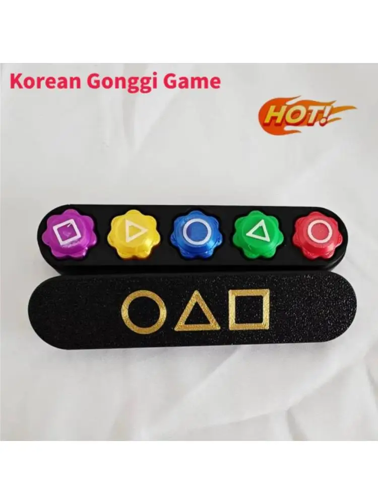 2025 jeu traditionnel Gonggi ensemble jeu folklorique coréen amusant Gonggi Jack pierre galets ensemble pierre attraper jouets fête jeu de société