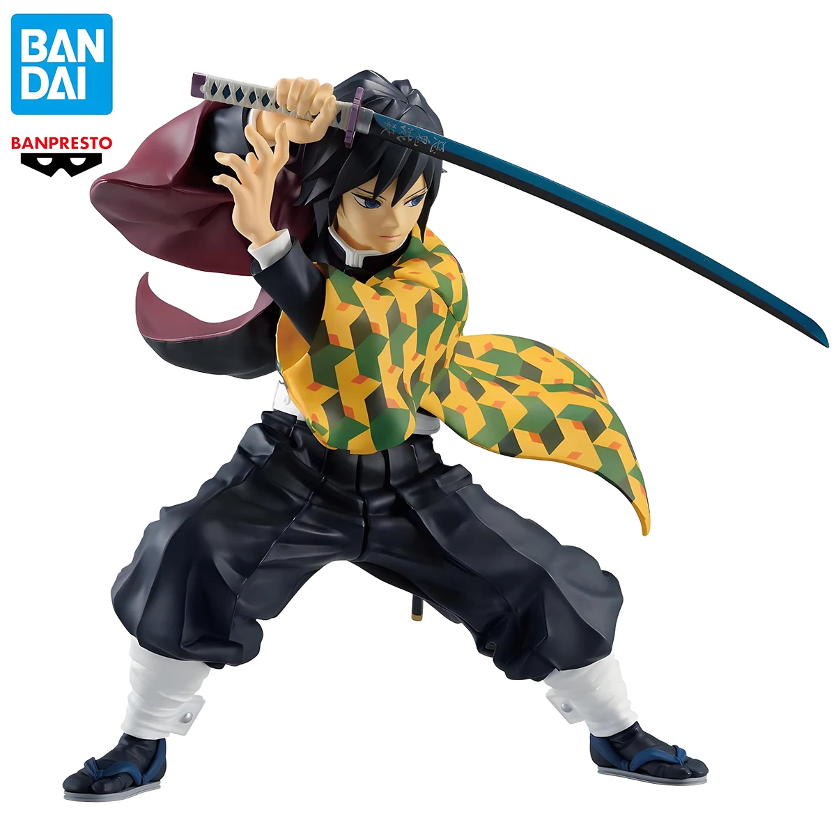 

In Stock BANDAI Banpresto Demon Slayer Anime Figurines MAXIMATIC Tomioka Giyuu Action Figures 17CM PVC Collectible Model Toys