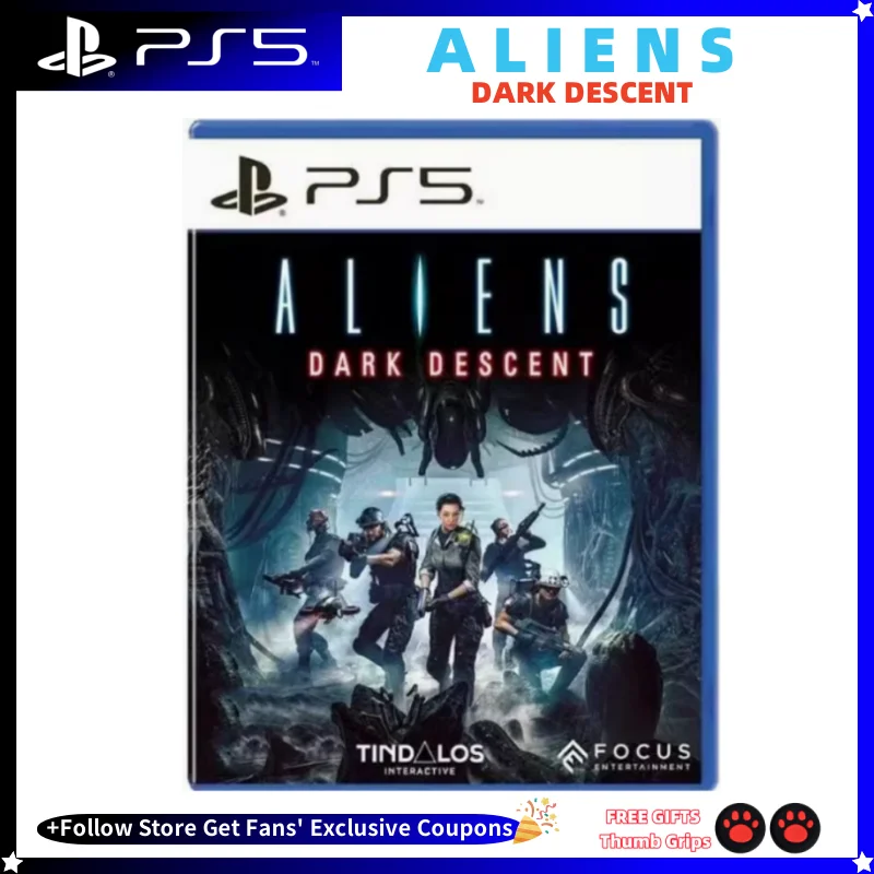 

Aliens Dark Descent Sony Playstatio5 PS5 New Game CD PS5 Playstatio5 Game Deals Card Aliens Dark Descent