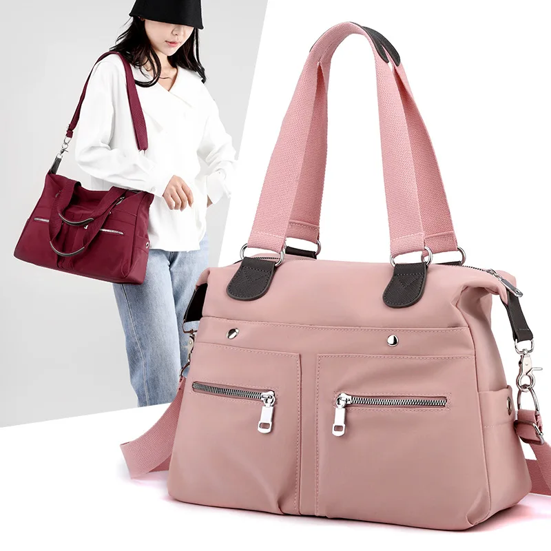 Female Crossbody Bag Messenger Bags Ladies Travel HandbagsWomen Multi-Pockets Large Capacity Shoulder Tote Bags High Quality