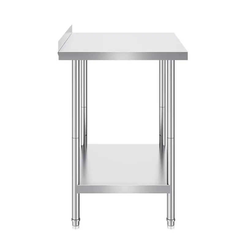 24 x 30 x 36 Inch Stainless Steel Work Table, Commercial Food Prep Worktable Heavy Duty Prep Worktable, Metal Work Table with Adjustable Height for Restaurant, Home and Hotel - view 4