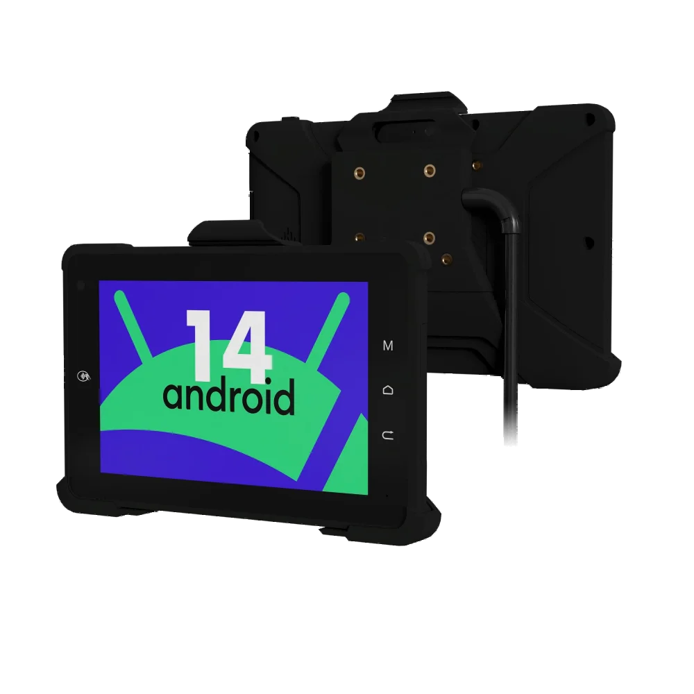 

7-inch Android 12 In-Vehicle Mobile Data Terminal -Rugged IP65 Tablet with GPS,4G LTE,WiFi,Bluetooth - RK3568 Quad-Core,4GB+32GB