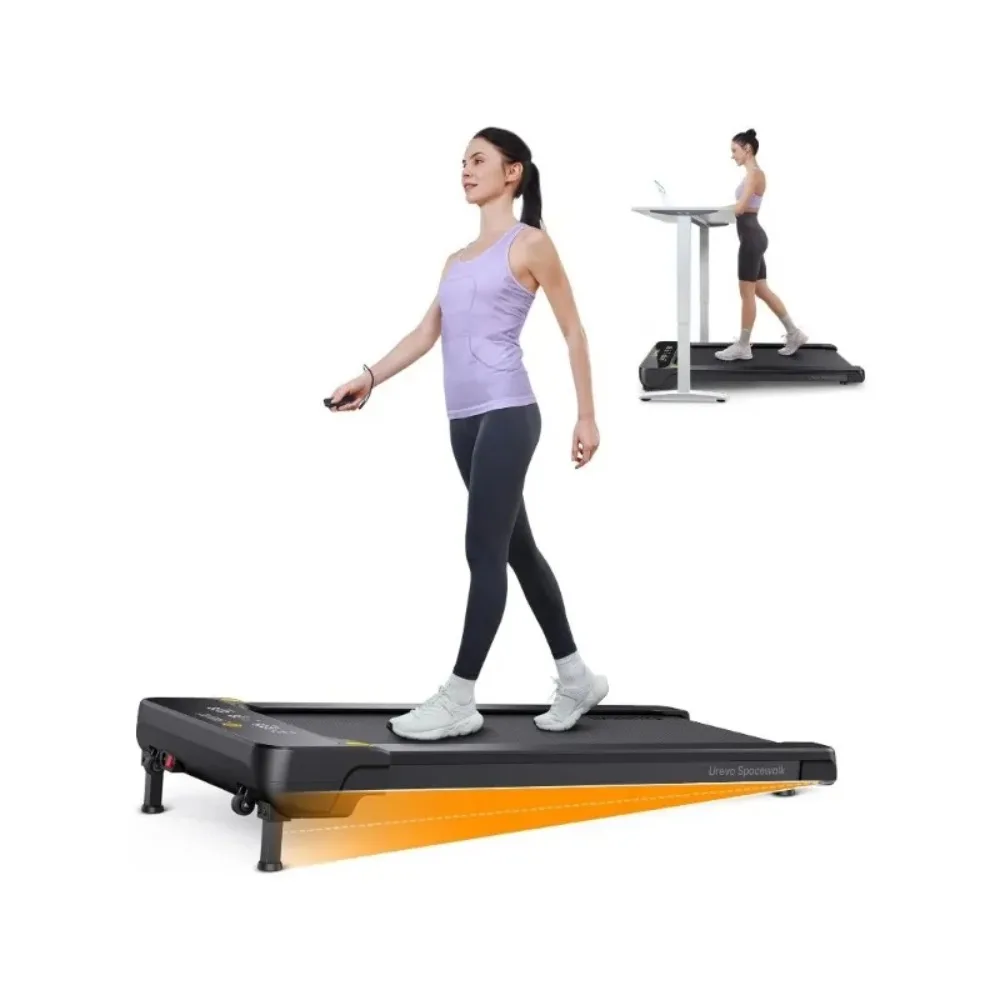 

Walking Pad with Auto Incline, 9% Incline Under Desk Treadmill for Home/Office, 3-Slope Treadmill with Incline