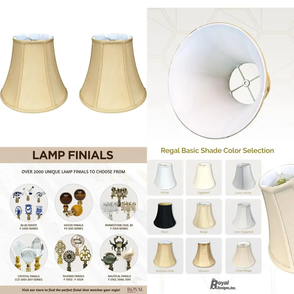 

Royal Designs, Inc. BS-704-10AGL-2 базовый абажур True Bell, 5 x 10 x 8,5, античное золото, 2 шт. в упаковке