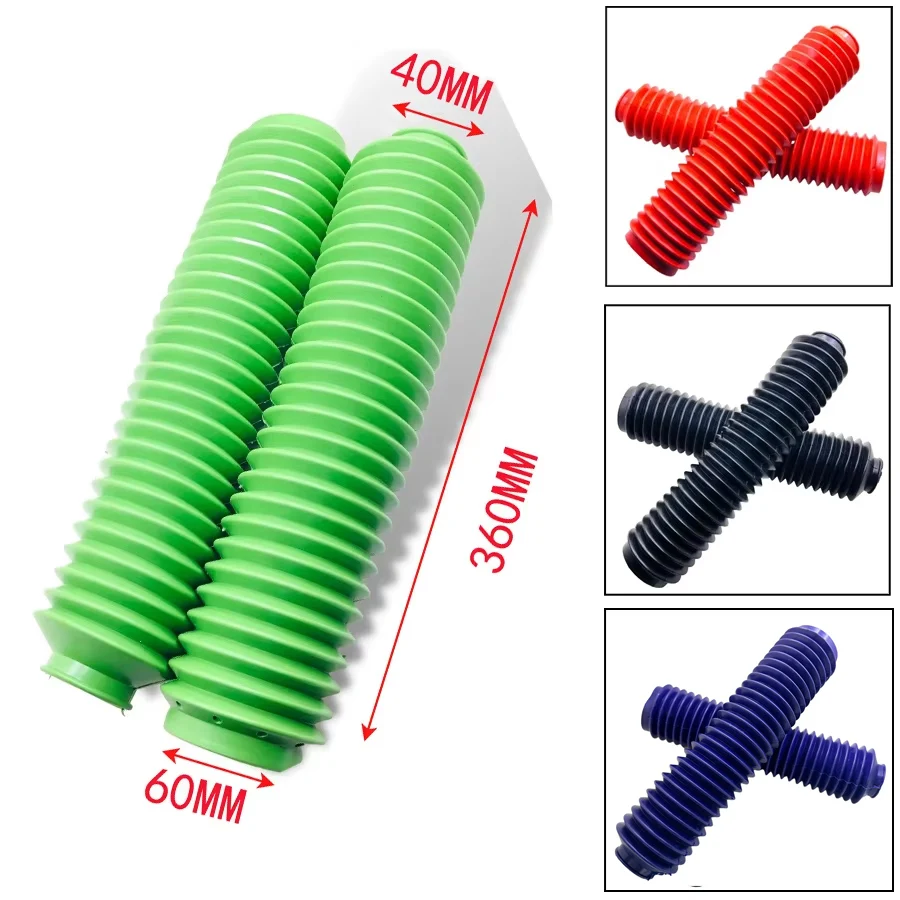 Couvercles anti-poussière pour fourche avant, guêtres, bottes en caoutchouc pour Honda XLR250 et EXC EXCF XC XCF SX SXF CRF XR YZF WRF KXF KLX DRZ Dirt Bike