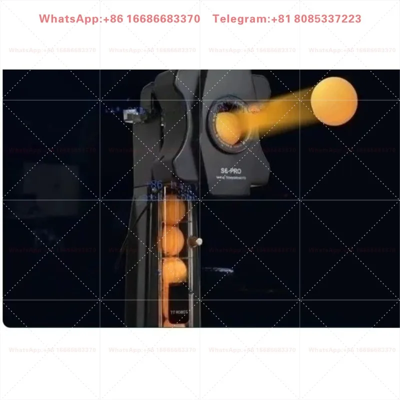 Table Tennis Robot  Pong Ball Machine S6-PRO Automatic  Pong Robot TrainerRobot Machine with Net