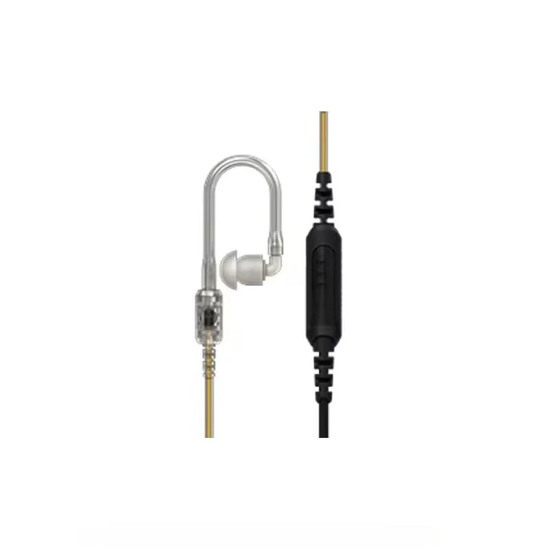 WANGKM  Original PMLN8341 Translucent Catheter Earphone for moto rola R7 R7a Two-way Radio Single Line mon itor Kit Earpiece
