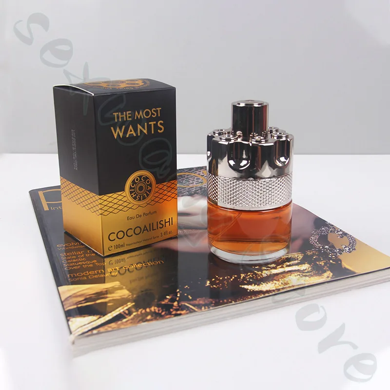 Men's Pheromone Cologne Long-lasting Fragrance High-quality Men's Perfume Body Perfume Woody Fragrance To Remove Odor 100ml