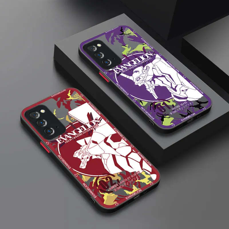 Anime Shinji Ikari-EVA Phone Case For Samsung Note 10 20 M01 M02 M30 M40 M60 S M23 M33 M42 M52 M53 5G M11 M20 M22 M31 M32 M51