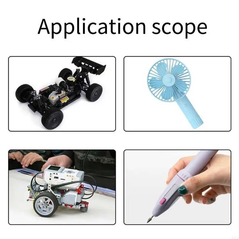 Molf Motor Type 300 Động cơ tốc độ cao của động cơ cho Tua bin đồ chơi DIY