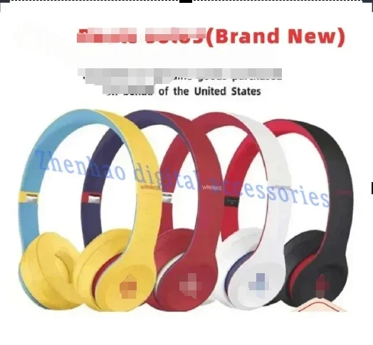 For Beats Solo3 Wireless Bluetooth Headsets Magic Sound B Noise-Canceling Studio3 Headphones