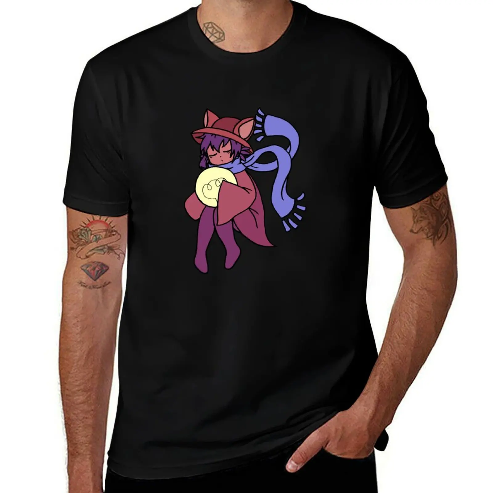OneShot Niko Sleeping (redraw- color) T-Shirt Construction Work Tee Shirt