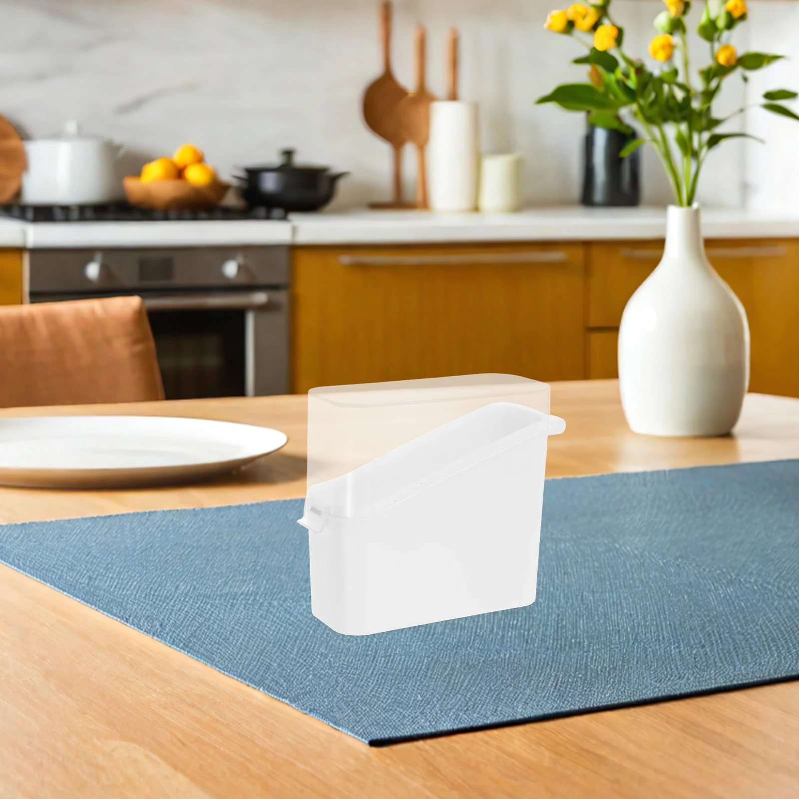 

2pcs Cheese Storage Containers Non Deform Food Grade Fridge Keeper Lid Design Butter Cases Slices Ham Storage Boxes