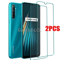 For OPPO Realme 5 Tempered Glass Protective Realme 5S Narzo 10 6i Global RMX2040 5i RMX2030 Screen Protector Phone cover Film