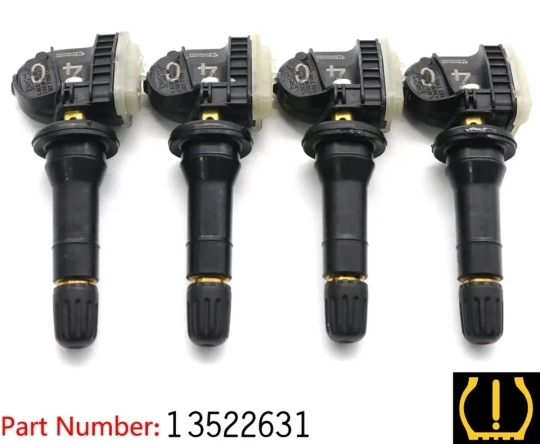 

4pcs 13522631 TPMS Tire Pressure Sensor For 2014-2023 Cadillac CT6 XT4 XT5 XT6 Chevrolet 433MHz TIRE PRESSURE MONITORING SYSTEM