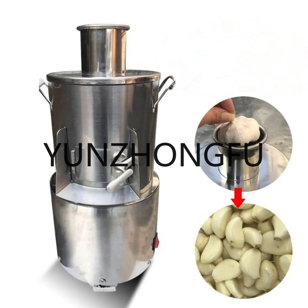 Best usa continuous home use hand stainless steel min chain ginger onion garlic nail peeler peeling machine en carrifor for sale