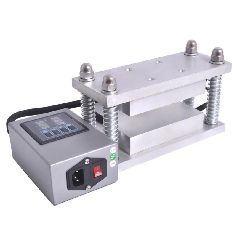 

20-тонный пресс с давлением 7,5x15 см, двойная термопрессовочная пластина с ЧПУ-рамой, полный комплект оборудования для экстракции воска и масла из цветов.