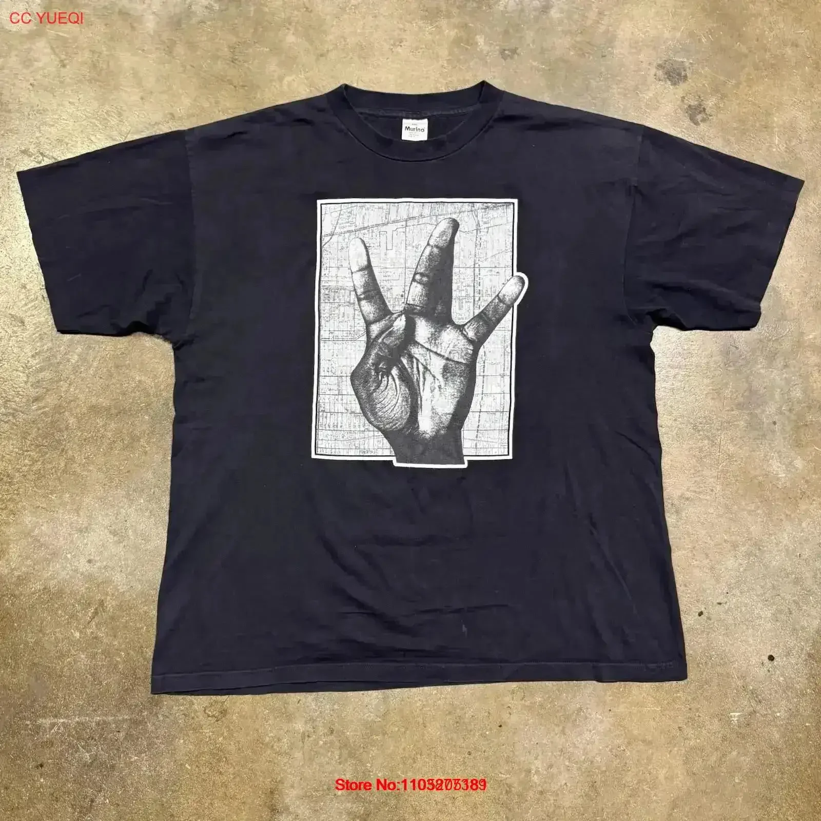 Vintage 90s Westside Connection Ice Cube Bow Down Rap Hip Hop T Shirt XXL Washed streetwear homme Casual  vintage Washed