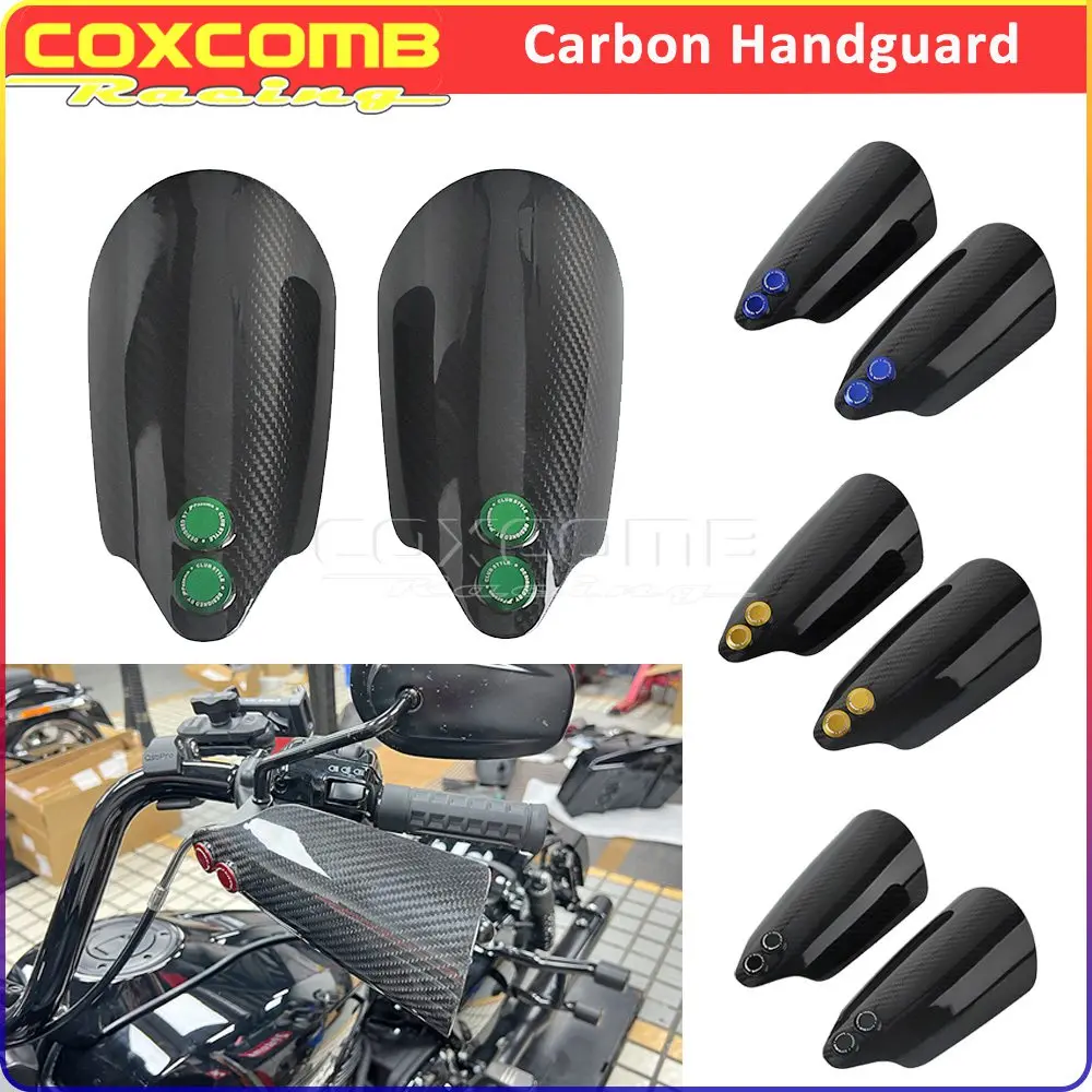 

Карбоновая защита для Harley Road King Classic FLHR FLHRC FLHRS FLHRSE 1996-2006, защита рук для мотоцикла, ветрозащитный щиток, защита рук