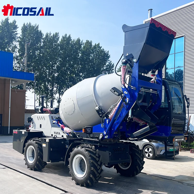 0.5cbm خزان شاحنة شاحنة خلط الخرسانة Oldwith سعر المصنع خلاط الخرسانة ذاتية التحميل #2