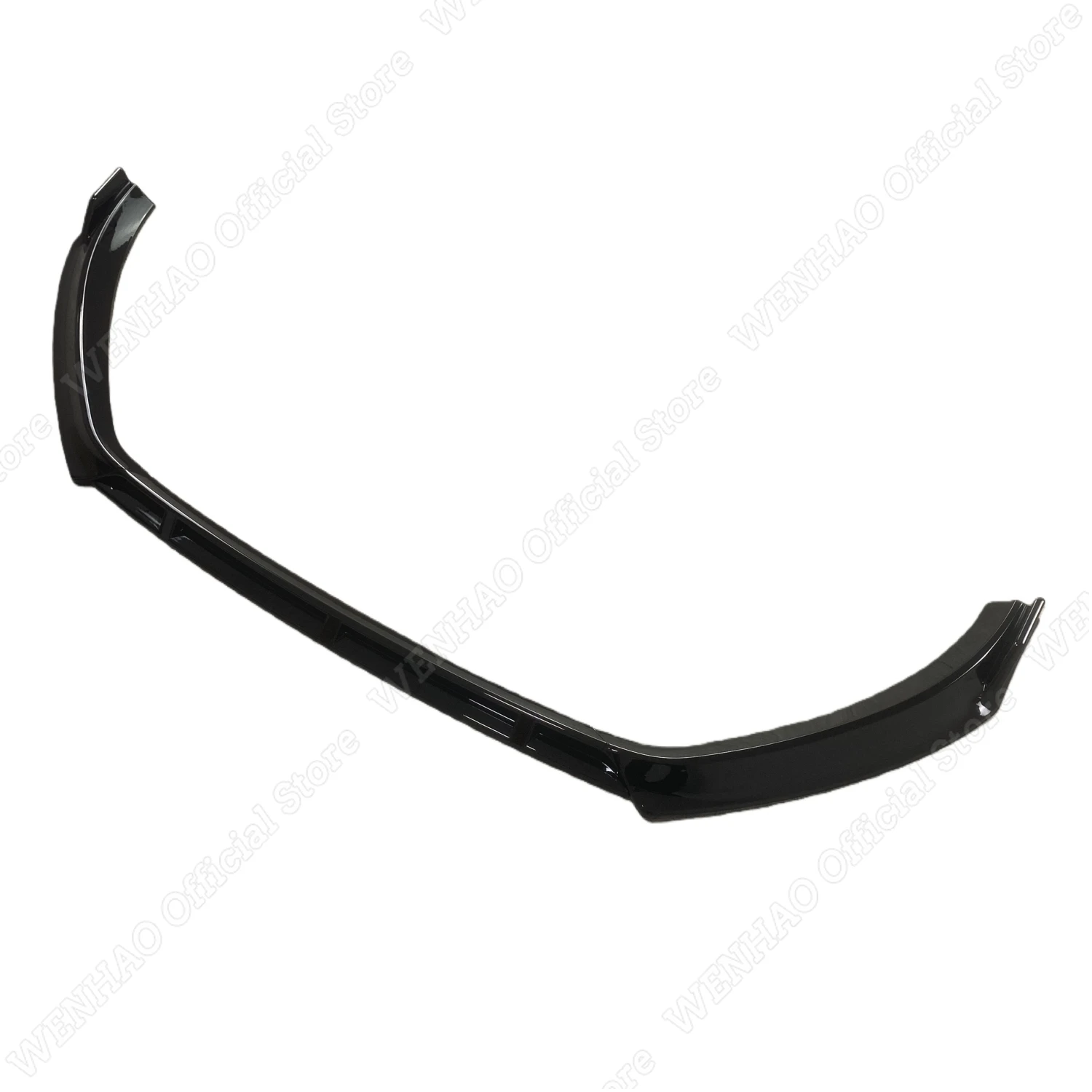 3 stuks glanzend zwarte voorbumperlip voor VW Golf 7 MK7 TDI TSI TGI E-Golf Variant Standard 2012-2020 Tuning Bumperlip Splitter